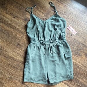 Inspired Hearts Green Jumpsuit